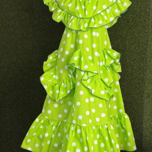 Traje verde lima 002