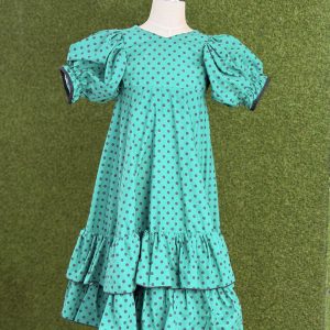 Traje verde lunar negro 001